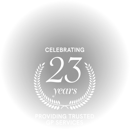 Celebrating 23 years providing trusted GP services since 2003